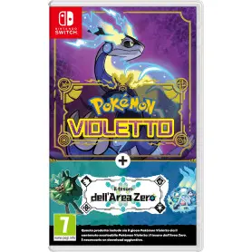 Switch Pokemon Violetto + DLC Il Tesoro dell'Area Zero