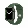 Watch Apple Watch Series 7 GPS 45mm Green Aluminium Case with Clover Sport Band - Green DE