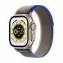 Watch Apple Watch Ultra GPS + Cellular 49mm Titanium Case with Trail Loop S M - Blue Grey DE