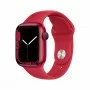 Watch Apple Watch Series 7 GPS 41mm Red Aluminium Case with Sport Band - Red DE